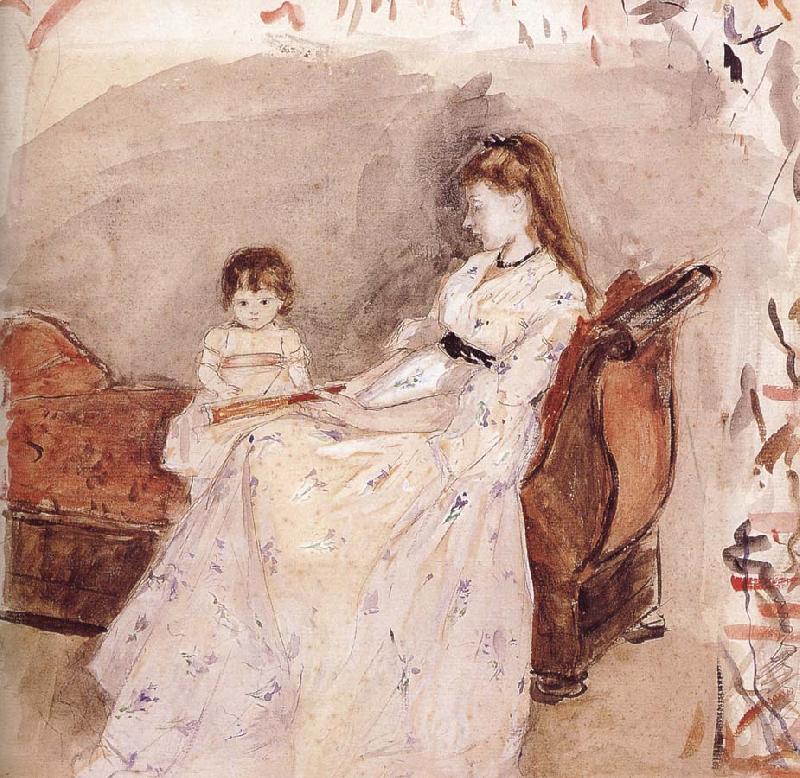 Berthe Morisot Ierma and her daughter